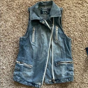 Denim vest
